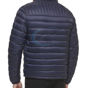 Chaquetas Acolchadas de Manga Larga para Hombre, Más Vendidas, Resistentes al Viento, Casuales, con Cuello Alto, Logotipo Frontal, de Alta Calidad, para Invierno - Product Image 3