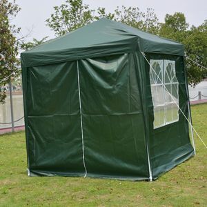 Practical 2x2m Camping Tent with Two Doors and Two Windows Right Angle Folding Design Green Waterproof - Product Image 6