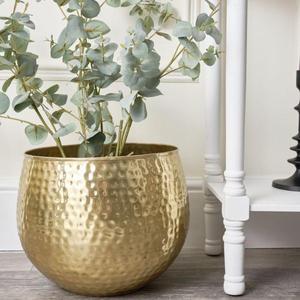 Pot de fleurs de style vintage en fer forgé, jardinière autoportante de forme ronde, antidérapante, pour la décoration du jardin - Product Image 4