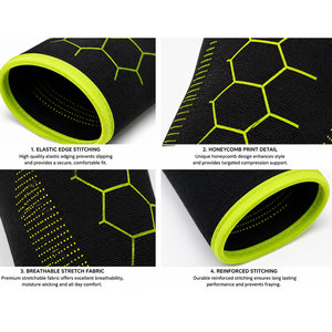 Protège-coudes durables en néoprène extensible, adaptés au fitness, aux exercices de musculation et aux performances sportives, prix de gros - Product Image 2