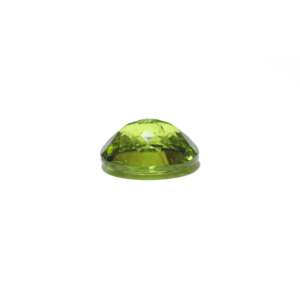 Natural Oval Cabochon Peridot 5.45 Carat Loose Gemstone for Fine Jewelry - Product Image 3
