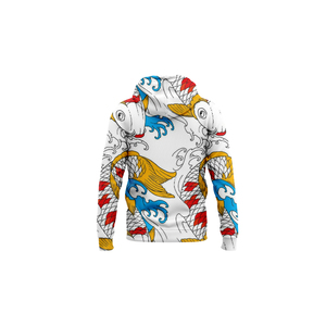 Sweat à capuche oversize d'hiver à sublimation intégrale, coupe décontractée, avec fermeture éclair, pour l'automne, fabrication OEM - Product Image 4