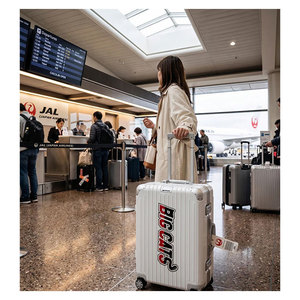 Massive Class Unique Quality Aluminium Travel Bags Polycarbonate ABS Resin Material <b>Suitcase</b> Luggage - Product Image 2