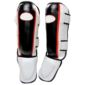 Espinilleras Profesionales Lawd Sports con Diseño de Llama Naranja, Material de PVC/Cuero/PC para Entrenamiento y Protección de Muay Thai - Product Image 6