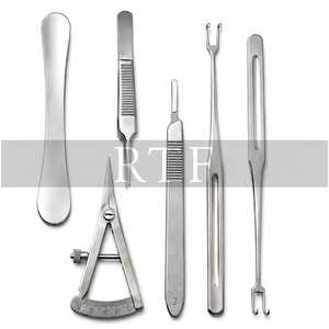 Juego de Instrumentos Quirúrgicos de Blefaroplastia de Acero Inoxidable de Primera Calidad |   Kit de Herramientas de Pinzas y Tijeras Reutilizables para Cirugía Oftálmica Plástica - Product Image 2