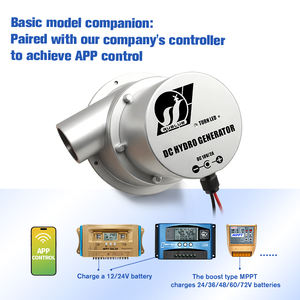 Generatore Idroelettrico Micro 36W/50W/100W DC 18V / 36V Senza Spazzole per Ricarica Batterie Off-Grid in Fiumi e Torrenti - Product Image 5