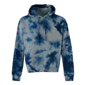 Sweat à capuche personnalisé coupe classique en molleton polyester-coton 300g avec logo frontal, séchage rapide, épaules tombantes, respirant, pour homme, saison hiver - Product Image 6