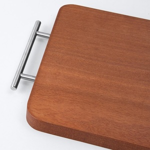 Planche en acacia résistante à l'eau, planche à découper étanche à l'humidité, planche en bois à faible absorption, bloc d'acacia traité à l'huile - Product Image 2