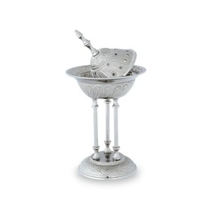 Luxury Brass <b>Bakhoor</b> Burner with Lid Arabic Incense Stand Decorative <b>Oud</b> Burner for Religious Home Decor - Product Image 2