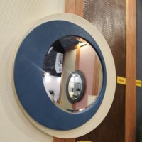 Daphoco 001 Modelo Moderno Espejo Extensible Inflable Convertible de Madera para Baño, Apartamento, Centro Comercial, Dormitorio, Sala de Estar, Oficina