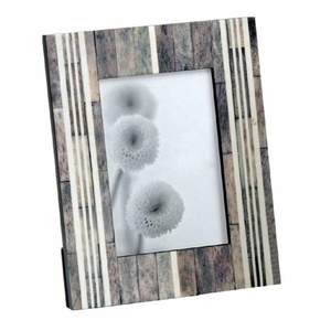 High Quality Horn Inlay <b>Photo</b> <b>Frame</b> Lining Patterns Picture <b>Photo</b> <b>Frame</b> Tabletop Living Room Desk Horn <b>Photo</b> <b>Frame</b> Home Decor - Product Image 1