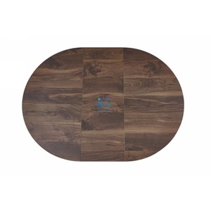 Mesa de Comedor Redonda Extensible de Diseño Moderno, Fabricada en MDF con Patas de Metal, para 4 Personas, Ideal para Hogar, Oficina, Apartamento, Sala de Estar y Hotel - Product Image 6