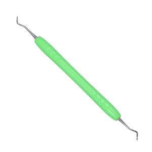 Raspadores Dentales Manuales con Mango de Aluminio y Plástico de Agarre Fácil, Punta Hueca, Puntas Afiladas, Mejor Punta de Hoz para Extracción Dental - Product Image 1