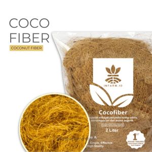 Fibra de Coco 100% Natural de Alta Calidad, 2L, Sustrato Orgánico para Cultivo con 24 Meses de Vida Útil, para Cultivo Hidropónico y de Frutas - Product Image 1