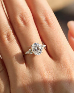 Anillo de Compromiso con Diamante Natural Certificado por GIA, Diseño Personalizado en Oro de 18K, Joyería de Diamantes al por Mayor de un Proveedor Confiable - Product Image 1