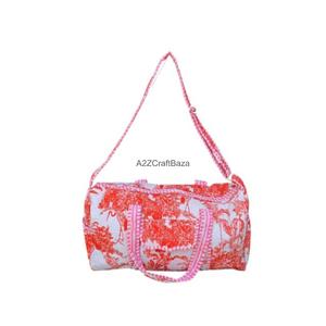 Bolsa de Viaje de Algodón Ecológica, Estilo Vintage, Ligera y Duradera, Gran Capacidad, Cierre de Cremallera, Multiusos, para Playa y Uso Diario - Product Image 2