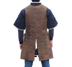 Handcrafted Viking Knight Medieval Leather Chest Armor Adjustable Renaissance Fair Body Armor Roleplay Halloween Christmas Event - Product Image 4