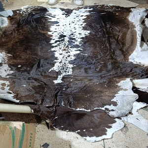 Real Leather Cowhide Skin Car Seat Cover <b>Headboard</b> <b>Wall</b> <b>Panels</b> Table Runners Suitcase Laptop Bag Saddlery Journal Cover Footwear - Product Image 2