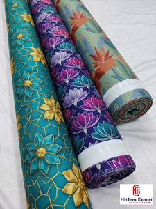 Tela de Poliéster Ligera y Suave de Primera Calidad con Estampado Digital para Prendas de Moda, Vestidos y Textiles para el Hogar - Product Image 1