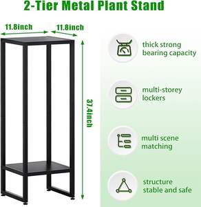 Soporte Plegable para Macetas de Hierro, Diseño Portátil, Ideal para Viajes y Fácil Almacenamiento, de un Fabricante Confiable - Product Image 4