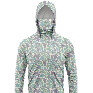 Camiseta Deportiva de Manga Larga con Capucha y Camuflaje para Hombre, Transpirable, Ajustada, de Poliéster, para Verano y Actividades al Aire Libre - Product Image 5