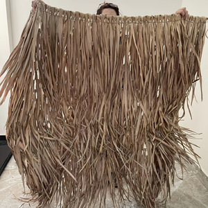 Vietnam Thatch Roofing for Resort Hotel Outdoor Summer Decoration Eco Friendly Beach Hut Villa Shade Cover Tropical Style Panel - Product Image 1