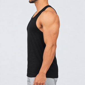 Chaleco de Verano para Hombre, Holgado, Talla Grande, con Estampado, Color Sólido, de Secado Rápido, Transpirable, Deportivo, Camiseta sin Mangas, Chaleco para Gimnasio - Product Image 2