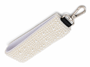 Llaveros Ajustables con Perlas Blancas Clásicas y Elegantes, Regalos Promocionales Personalizados, Recuerdos para Fiestas, Accesorios para Eventos y Celebraciones - Product Image 2