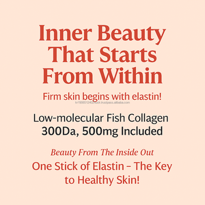 Poudre de collagène marin avec élastine pour l'élasticité et l'éclat de la peau des adultes, soutien beauté antioxydant - OEM Corée 1000mg - Product Image 2