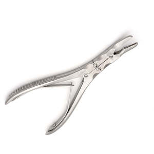 เครื่องมือผ่าตัดสแตนเลสสตีล รุ่น Ruskin Mini Bone Rongeur แบบสองทิศทาง ปลายตรงและโค้ง ใช้พลังงานจาก Blush surgical - Product Image 5