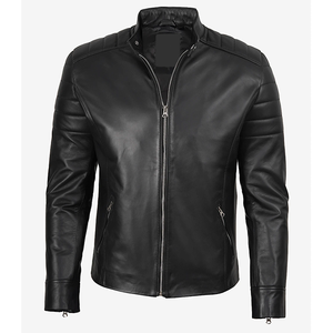2026 OEM Top Trending Genuine Black Cowhide Leather <b>Jacket</b> For Men's High Quality Low MOQ Plus Size Winter Fashion <b>Heated</b> <b>Jacket</b> - Product Image 6