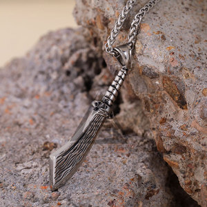 Pendentifs en acier Damas, style le plus récent, best-sellers, concevez votre propre produit, pendentifs en acier Damas - Product Image 3