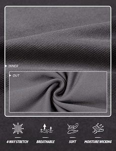 Shorts de sport pour homme respirants, pour la course à pied, la gym, la musculation, avec logo personnalisé, 5 pouces, décontractés, vêtements de sport pour homme - Product Image 4