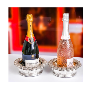 Customized Latest Design Aluminium Bottle Coaster Wholesale Supplier For Hotel & Bar With Amazing Price - Product Image 1