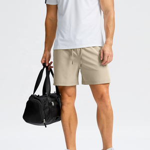 Shorts de sport pour homme en coton de qualité supérieure, solides, écologiques, respirants, à séchage rapide, légers, pour l'entraînement et la pratique - Product Image 3