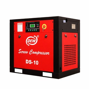 Compresor de Aire de Tornillo DEW-DS10 |   Tornillo Rotatorio de 10 HP |   Sistema de Compresión de Aire de Bajo Consumo Energético - Product Image 1
