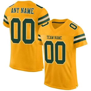 Camiseta de Fútbol Americano Unisex SANGLA SPORTS Personalizada, Cuello en V, Corte Holgado, Mangas Cortas, Transpirable, Secado Rápido, Antibacteriana, 100% - Product Image 6