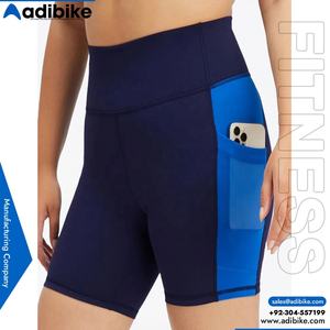 Pantalones de Yoga y Fitness para Mujer, Leggings Ajustados, Corte Skinny, Logotipo Personalizado, Secado Rápido, Transpirables, Shorts con Cinturón Decorativo - Product Image 4