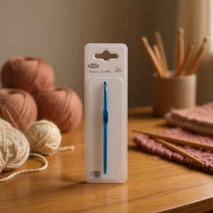 Uncinetto Ilan 3mm in Alluminio, Strumento per Lavoro a Maglia - Product Image 2