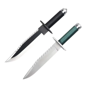 Cuchillos LEGACY BLADES Hechos a Mano, Cuchillo de Supervivencia de Hoja Fija, Acero con Alto Contenido de Carbono, Punta de Gota, para Campismo y Caza al Aire Libre, Fabricante OEM - Product Image 1