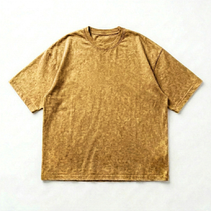Camiseta Extra Grande de Algodón 100% con Lavado Ácido para Hombre, Fabricada por Profesionales, con Bordado Personalizado, de Secado Rápido y Alto Rendimiento - Product Image 5