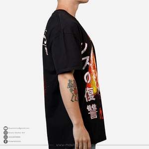 Camiseta Extra Grande Premium 100% Algodón Ecológico Transpirable con Estampado Gráfico DTG, Estilo Urbano Vintage, Corte Cuadrado para Hombre, Marca Mawra - Product Image 4