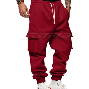 Men <b>Joggers</b> Pants <b>Slim</b> Fit Stretch Waist Running Gym Fitness Sports Lightweight Comfortable Daily Trousers - Product Image 2