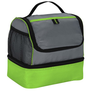 Bolsa de almuerzo Isoterma con dos compartimentos Bolsa de almuerzo para llevar con costo competitivo - Product Image 4