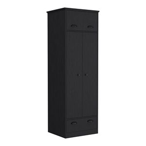 Falkland 1-ngăn kéo và 1-bản lề armoire với tay cầm thiết kế tủ quần áo thanh lịch cho tổ chức nhà - Product Image 6