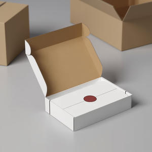 Apparel Shipping Fold Flat Box From Vietnam Slim Corrugated Design for T-Shirts Custom Print <b>Clothes</b> <b>Boxes</b> - Product Image 3