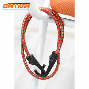 Accessoires de traitement : Cordons multifonctionnels en corde élastique de latex pour bagages, corde élastique personnalisée avec crochets - Product Image 3