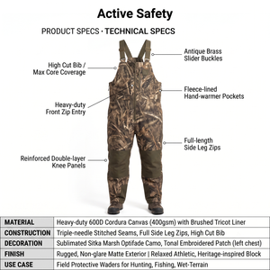 Overol de Caza Impermeable y Aislado de Camuflaje Cordura 600D de Alta Resistencia - Product Image 5