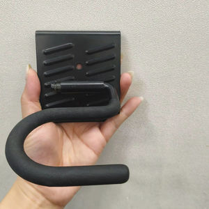 Crochet mural simple robuste pour garage, système de rail de rangement en acier pour outils, pelle, râteau GAPGAR011 - Product Image 1