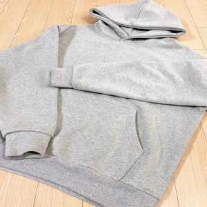 Acceptation de petites commandes, sweats à capuche pour hommes en coton français 100% de haute qualité, surdimensionnés, 370 g/m², vente en gros, personnalisables - Product Image 5